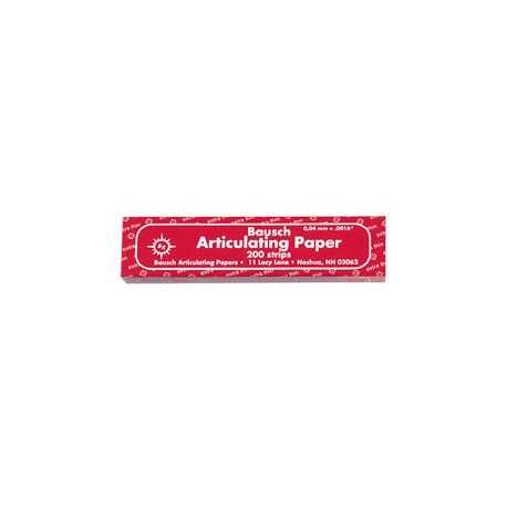 Papel de Articular BK 10 Rojo
