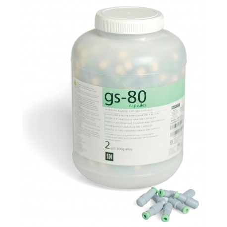 Gs-80 Amalgama 500 cap. x 1 dosis