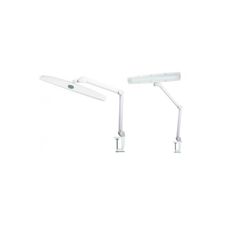 LAMPARA 84 LEDS 16W LUZ REGULABLE 6000K CON PINZA PARA FIJACION