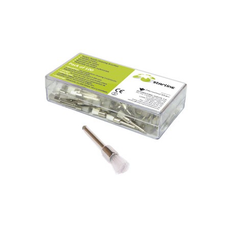 Cepillos Para Profilaxis Nylon Mini 100 u.