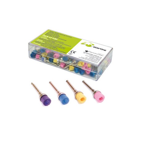 Cepillos Para Profilaxis Nylon Mini 100 u.