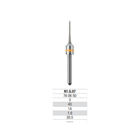 Fresa Cad/Cam Para Cera N1.R2C.01