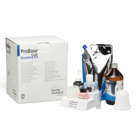 Resina Probase Cold PV kit implantes 2 ud de 500 g de polvo y 500 ml de líquido - IVOCLAR