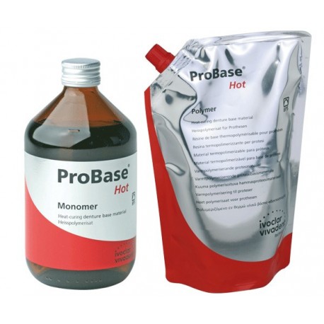 Kit Resina termopolimerizable Probase Hot C incoloro (5x500g+1 lt ) - Ivoclar Vivadent