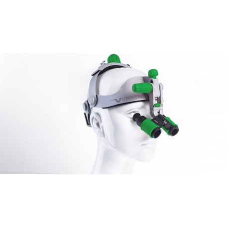 HEADGEAR PRISMATIC BINOCULARS FLIP-UP - UNIVET