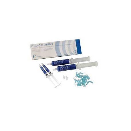 Octacid Jumbo: 2 jer x 25ml + 2 jer x 3ml + 25 puntas - Clarben