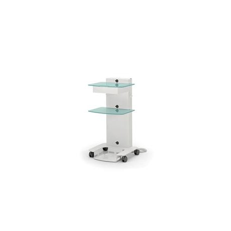 CARRITO MOVIL MOD C2RCHM CIRUGIA DOS ESTANTES VIDRIO Y CAJON
