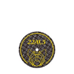 Discos Reforzados con fibra de vidrio 26x0,3 mm-20 unid.