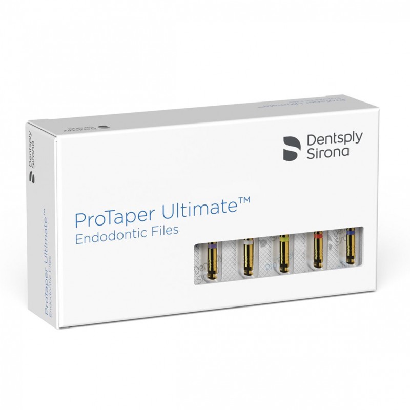 Lot De 6 Limes Endodontiques X-Pro Gold SX 19mm - Coniques, NITI, Pour Traitement De Canal