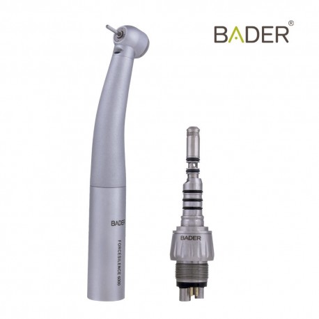 Turbina con Luz Forcesilence 6000 con Acoplamiento Multiflex® LED KV460 BADER® DENTAL