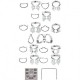 Kit de Clamps + Arco de Frame + 2 Fórceps BADER OFERTA