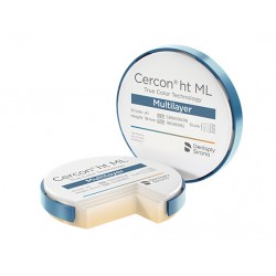 DISCO CIRCONIO CERCON HT TCT 98 18 MM - B1 - DENTSPLY SUPER OFERTA!!