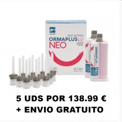 SILICONA ORMAPLUS NEO PUTTY 300 ML + 300 ML- MAJOR