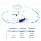 Tubo / Línea de irrigación compatible con motores implantología / cirugía Bien Air | 1 Ud.