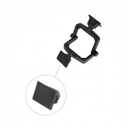 Articulador de plástico desechable – Negro – Reposición 100 u.