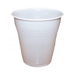 Vasos de plástico Blancos