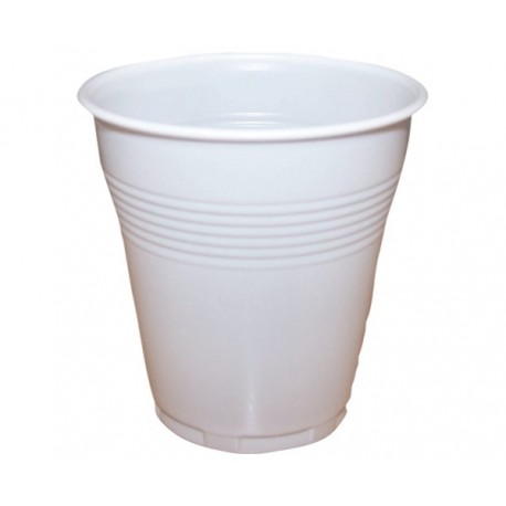 Vasos de plástico Blancos