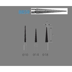 Fresa Diamante 8859.314 FG Preparación Fino Lanza 5 uds. Komet + REGALO