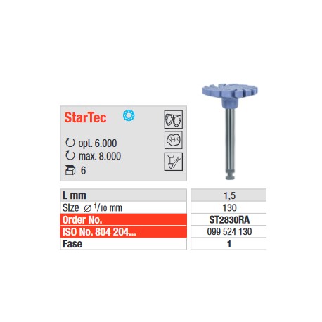 ST1030HP Pulidor Para Ceramica StarTec 1º Fase 1 unid