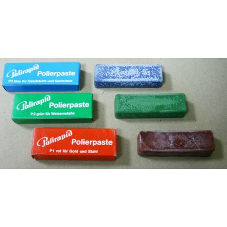 Pasta de Pulir Polirapido Verde 100 gr.