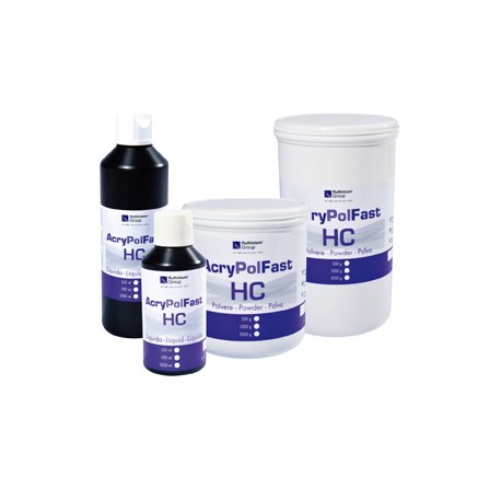 Resina Acrílica Acry Pol Fast HC Termopolimerizable polvo 5000 g