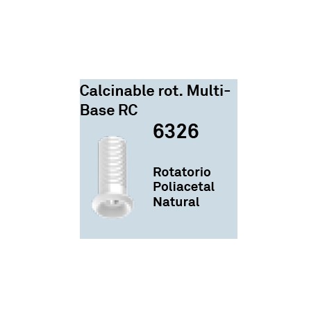 Calcinable Rot. Multi-Base RC Cono Interno CrossFit