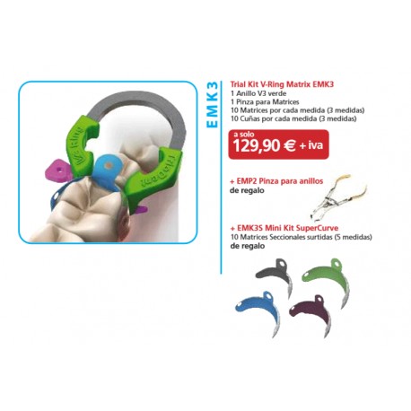 Trial Kit V-Ring Matrix EMK3