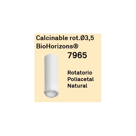Calcinable Rot. Ø 3.5 BioHorizons Héxagono Externo