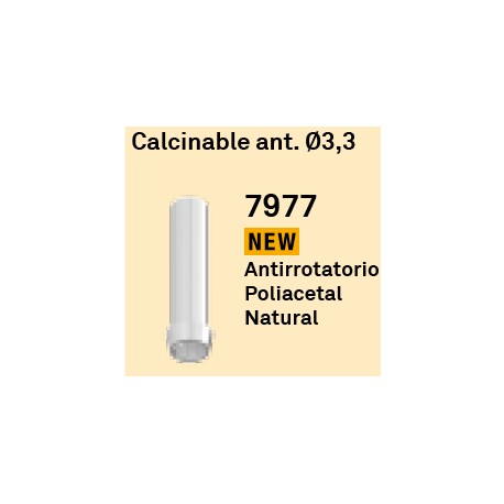 Calcinable Ant. Ø 3,3 Hexágono Externo