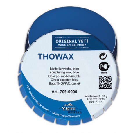Cera Para modelar Thowax Azul 70 gr.
