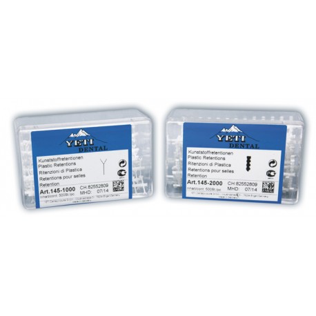 Retenciones De Plastico - 500pz.
