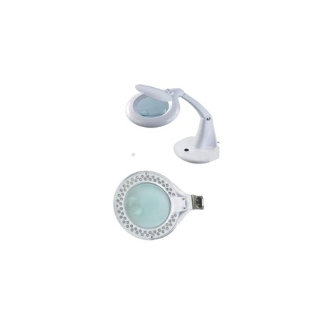 LAMPARA C/LUPA BIFOCAL 3x 12x SOBREMESA 60 LEDS