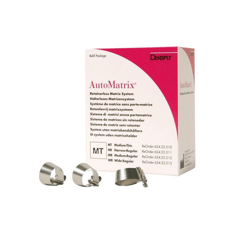 thumbnail image 2 of CAULK Automatrix Bands Medium Regular – Dental Matrix System Refill (72 PCS) 2 of 2