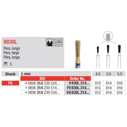 FV830L.314.012 Diamantado Diacut Grano Fino 5 unid.