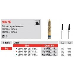 FV877K.314.016 Diamantado Diacut Grano Fino 5 unid.
